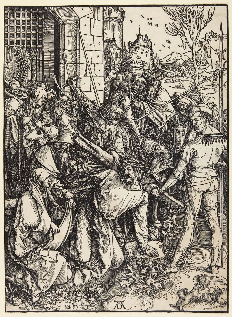 Kristus nesoucí kříž od Albrecht Dürer
