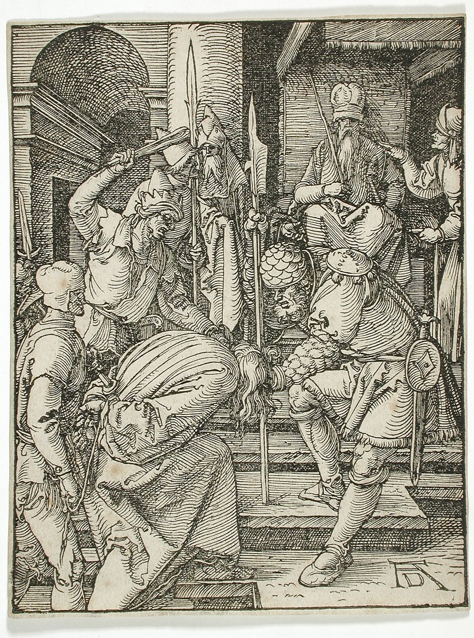 Kristus před Annášem od Albrecht Dürer