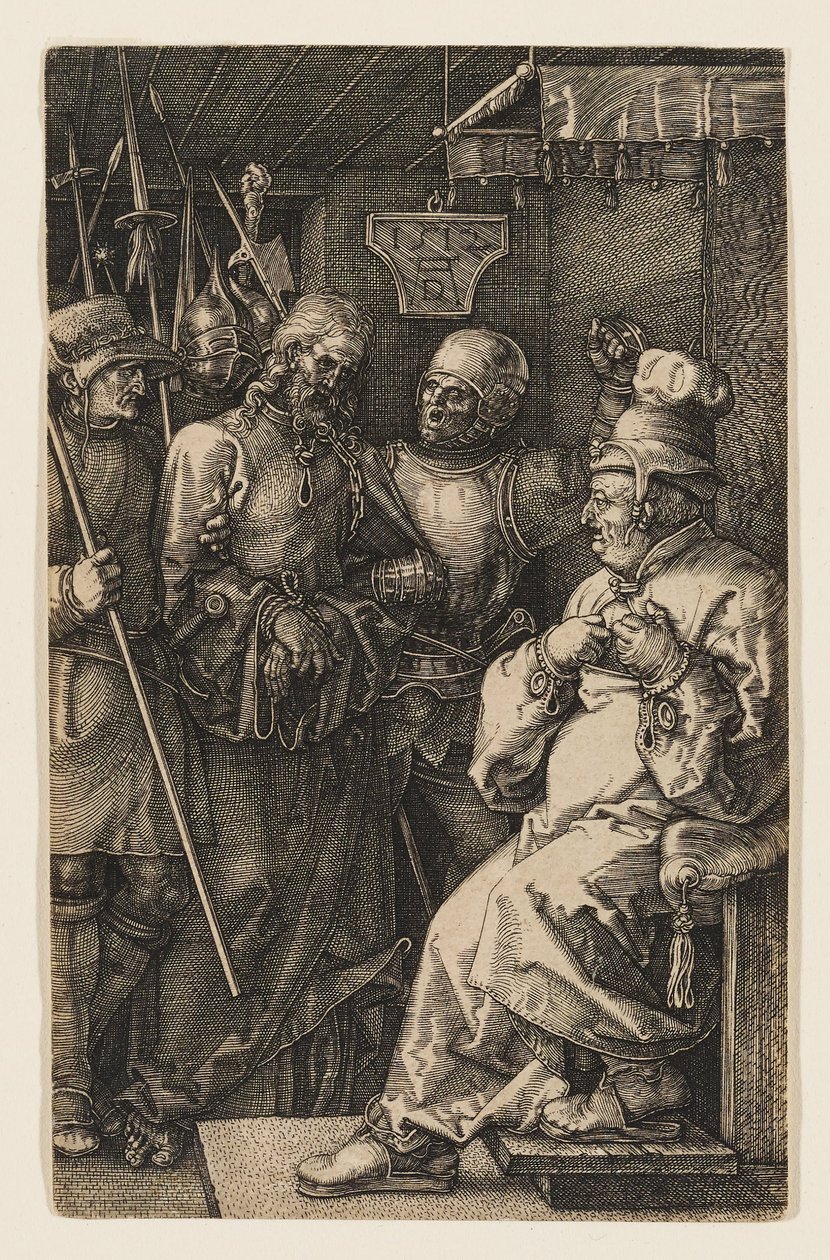 Kristus před Kaifášem od Albrecht Dürer