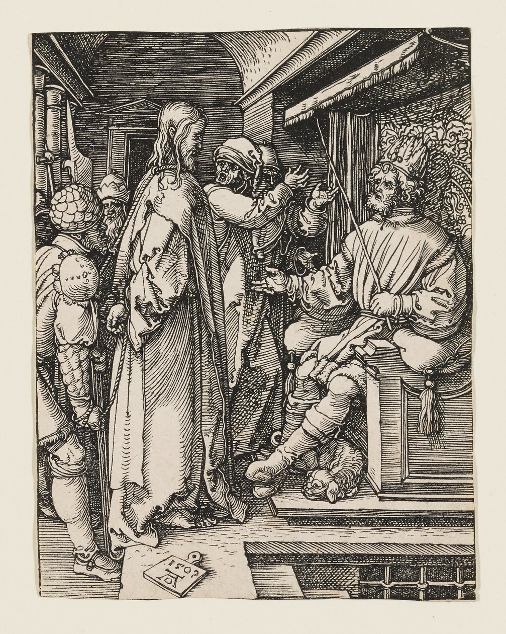 Kristus před Herodem od Albrecht Dürer