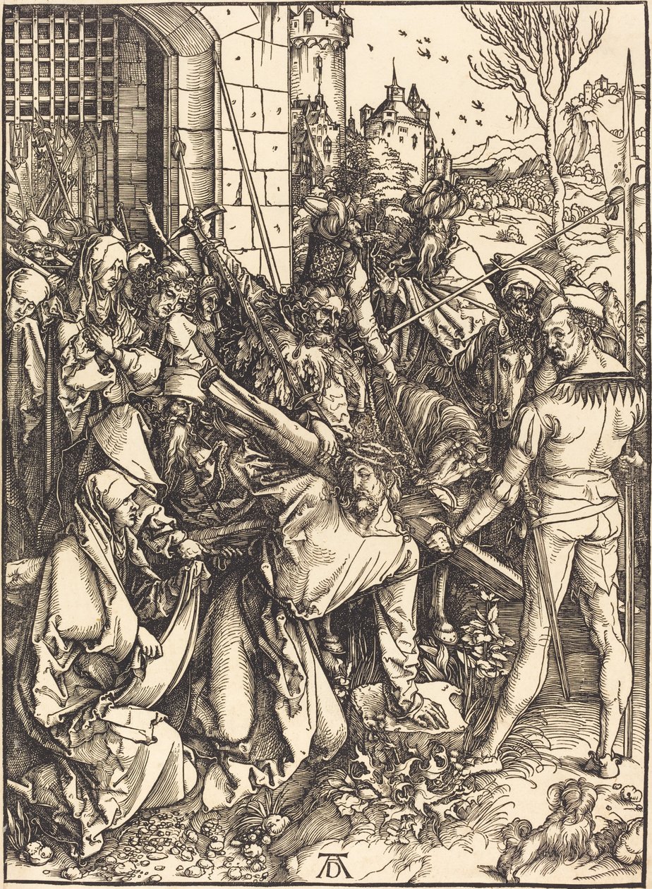Kristus nesoucí kříž od Albrecht Dürer