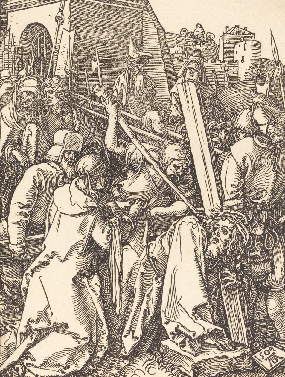 Kristus nesoucí kříž, 1509. od Albrecht Dürer