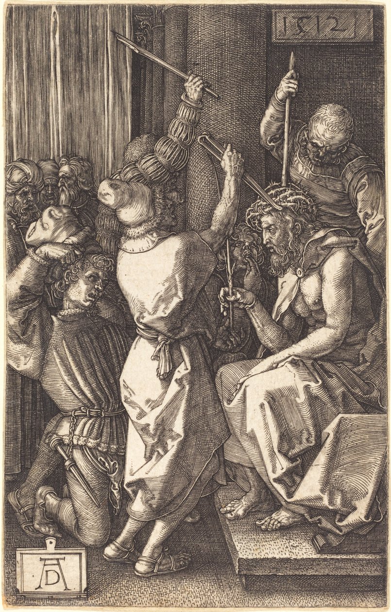 Kristus korunovaný trním od Albrecht Dürer