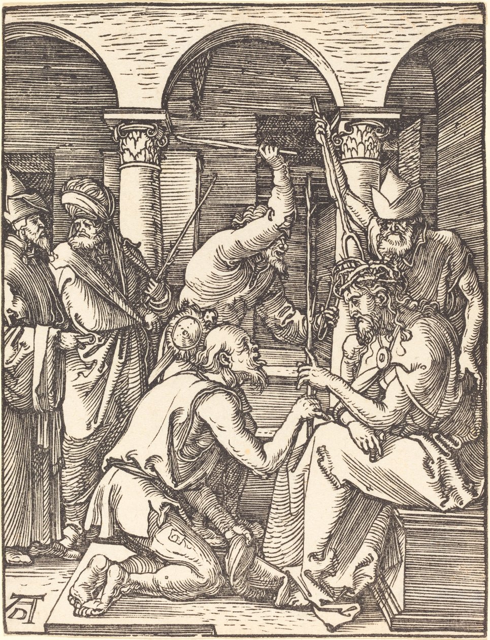 Kristus korunovaný trním od Albrecht Dürer