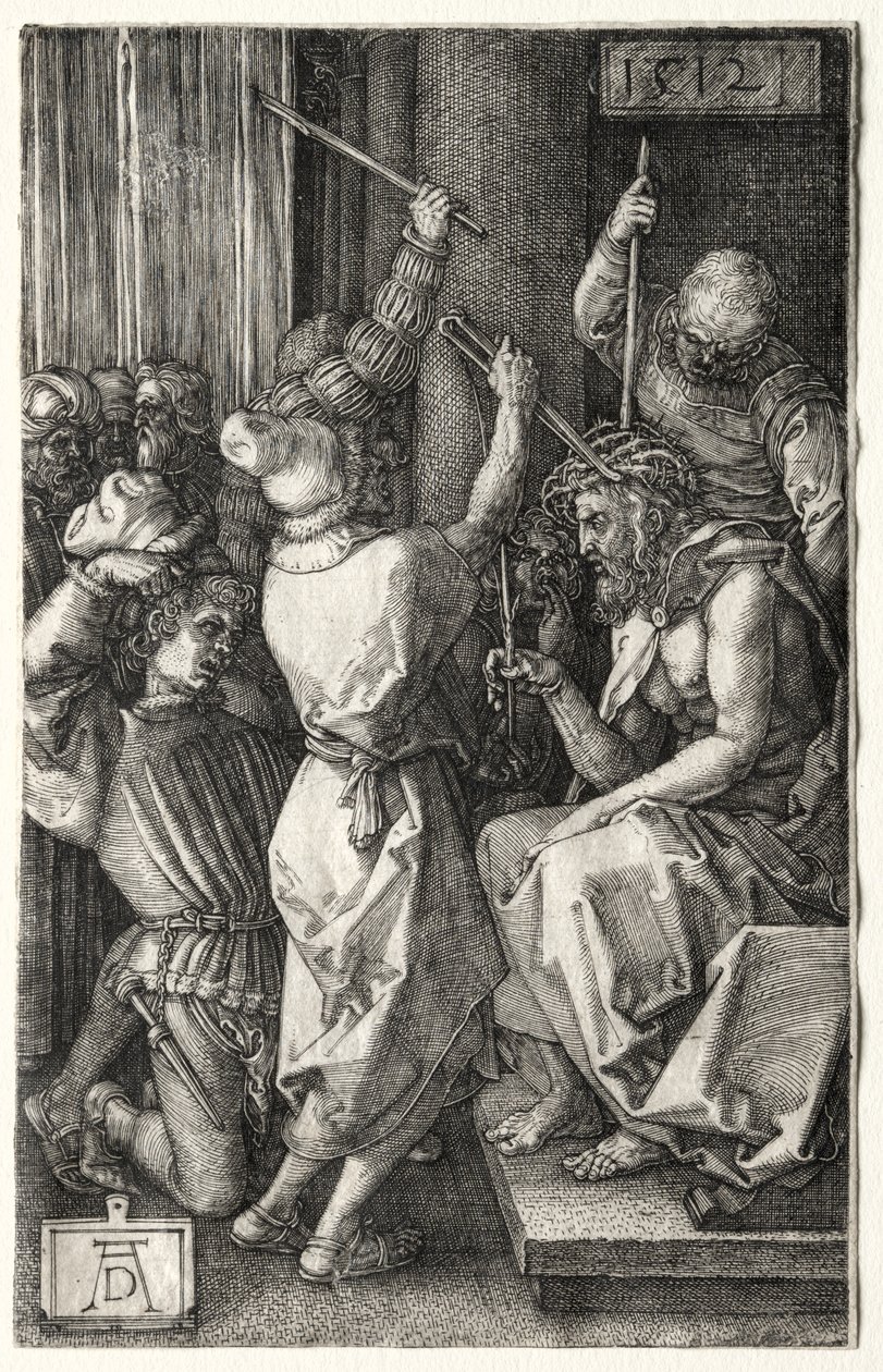 Kristus korunovaný trním od Albrecht Dürer