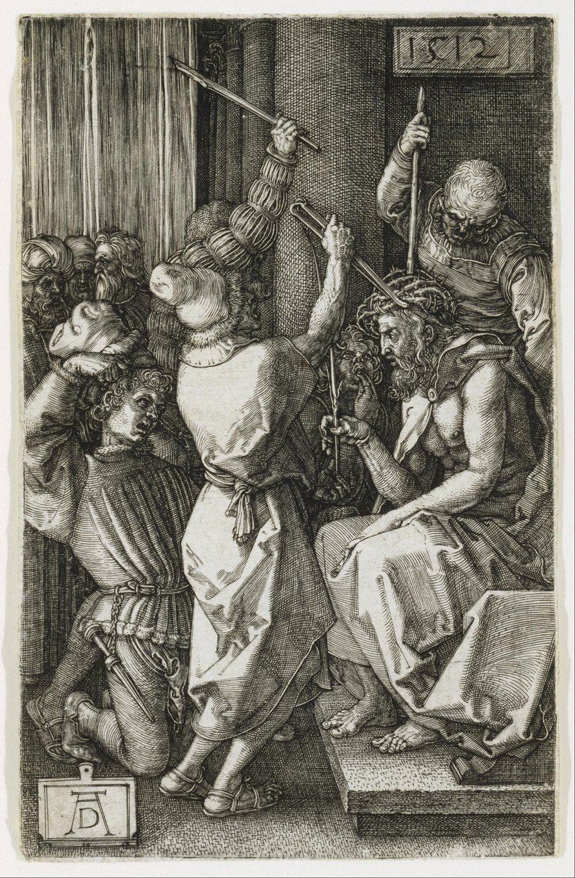 Kristus korunovaný trním od Albrecht Dürer