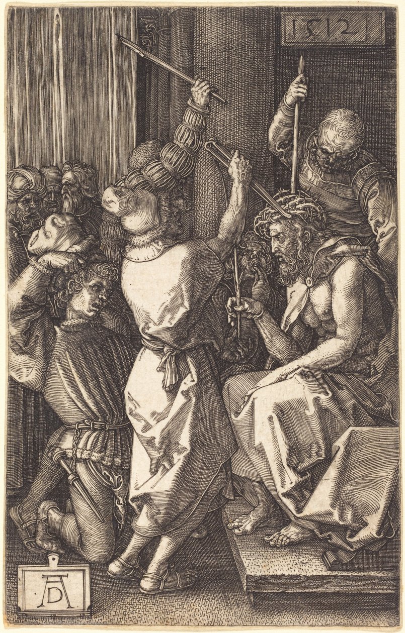 Kristus korunovaný trním od Albrecht Dürer