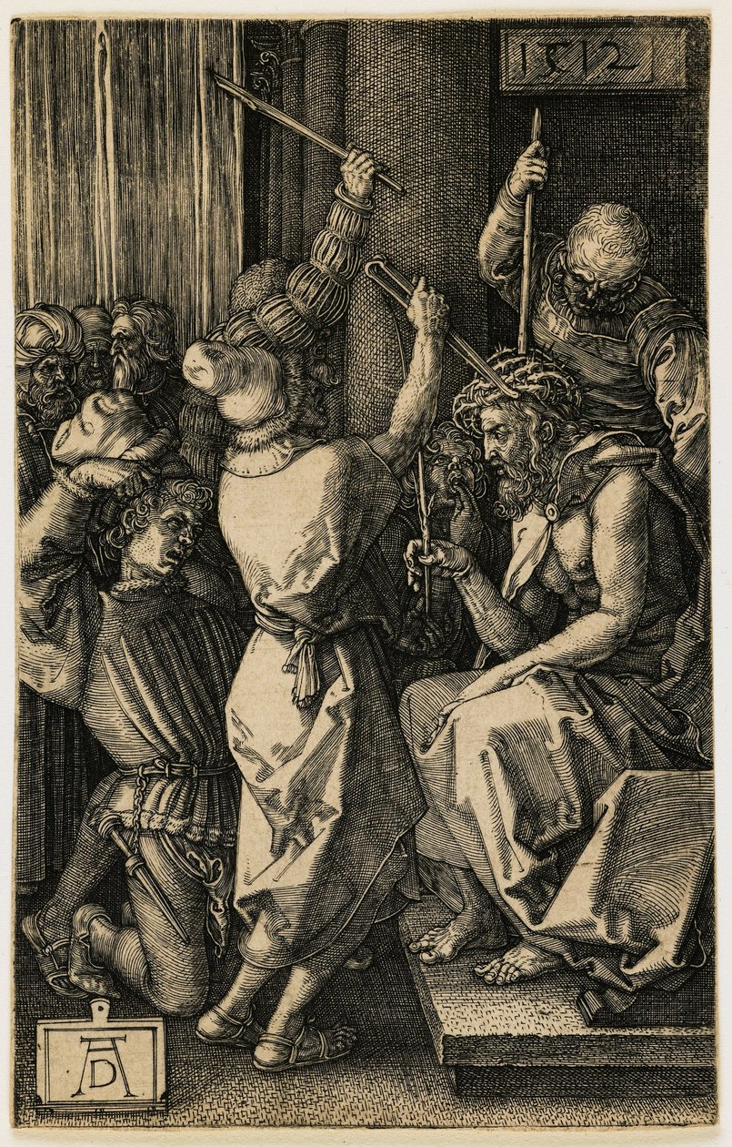 Kristus korunovaný trním od Albrecht Dürer