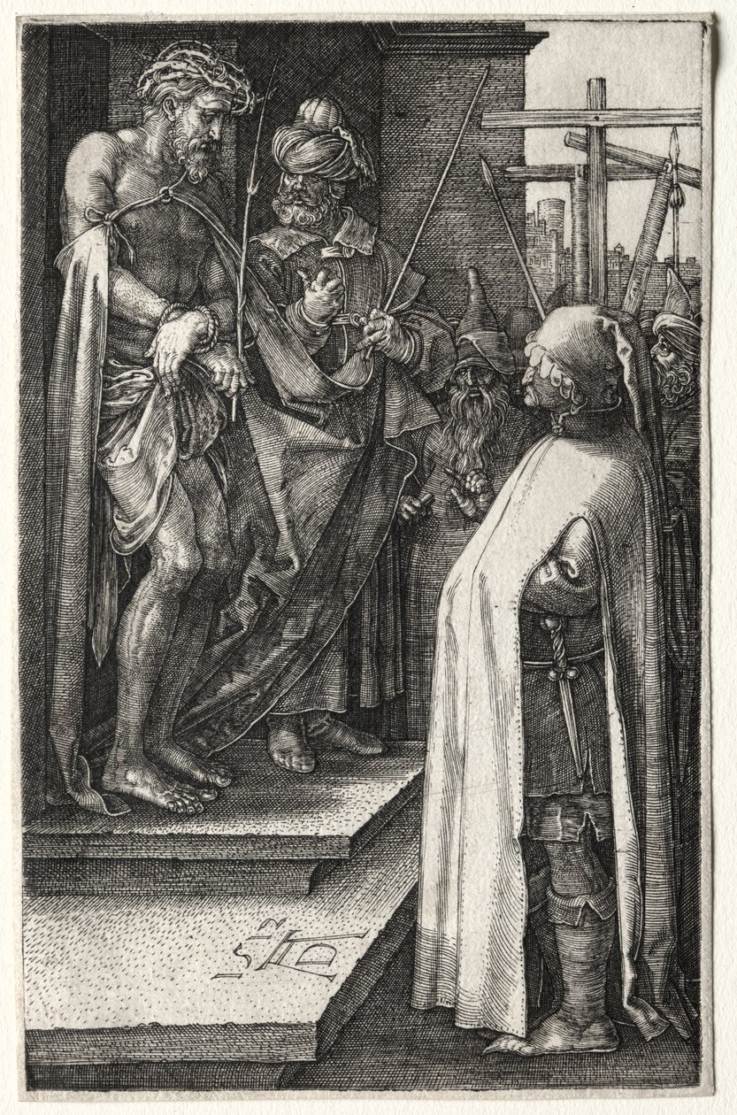 Kristus ukázaný lidem od Albrecht Dürer