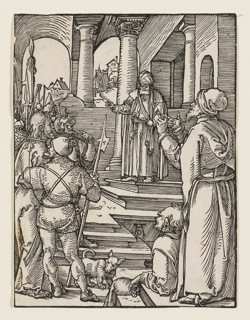 Kristus před Pilátem od Albrecht Dürer