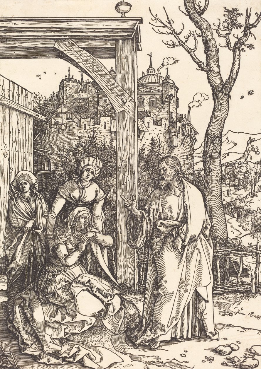 Kristus odcházející od své matky, c. 15041505. od Albrecht Dürer