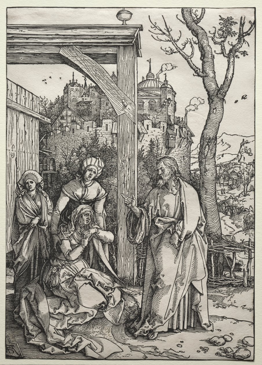 Kristus opouští svou matku od Albrecht Dürer
