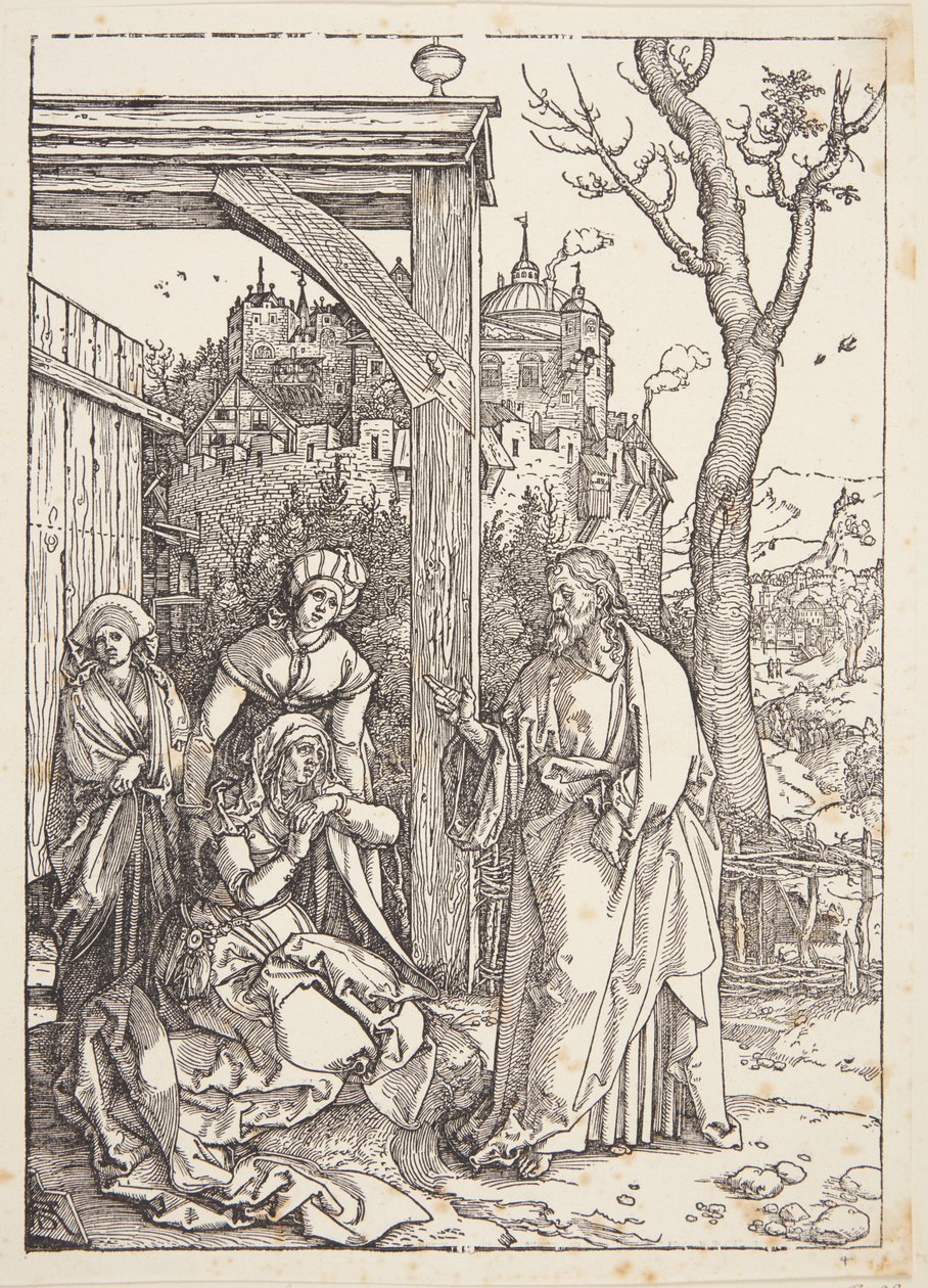 Kristus opouští svou matku od Albrecht Dürer