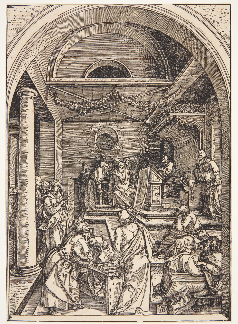 Kristus mezi lékaři od Albrecht Dürer