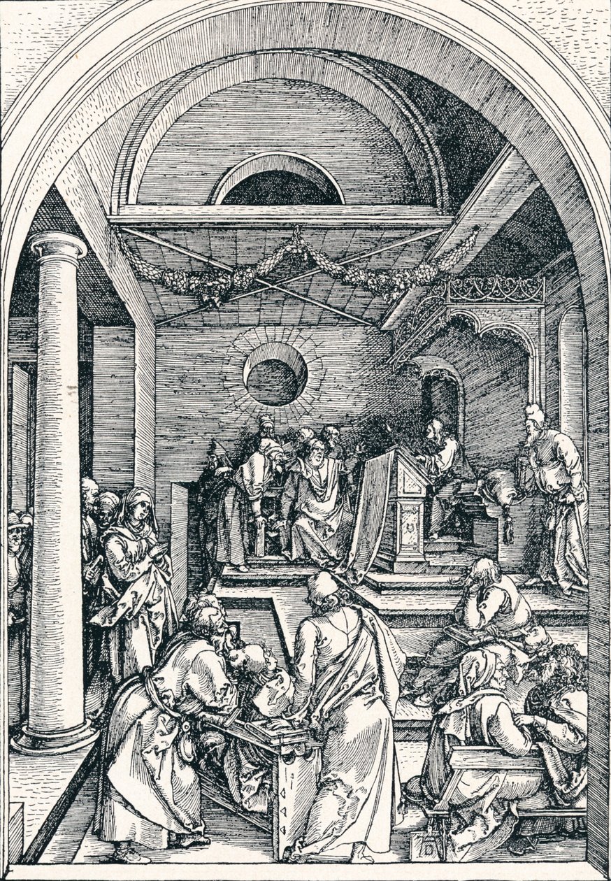 Kristus mezi lékaři, 1506 1906 od Albrecht Dürer