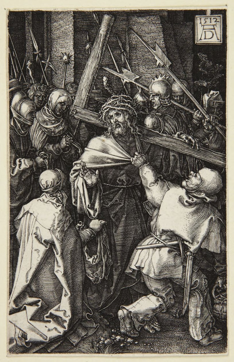 Kristus nesoucí kříž (cyklus Ryté pašije) od Albrecht Dürer