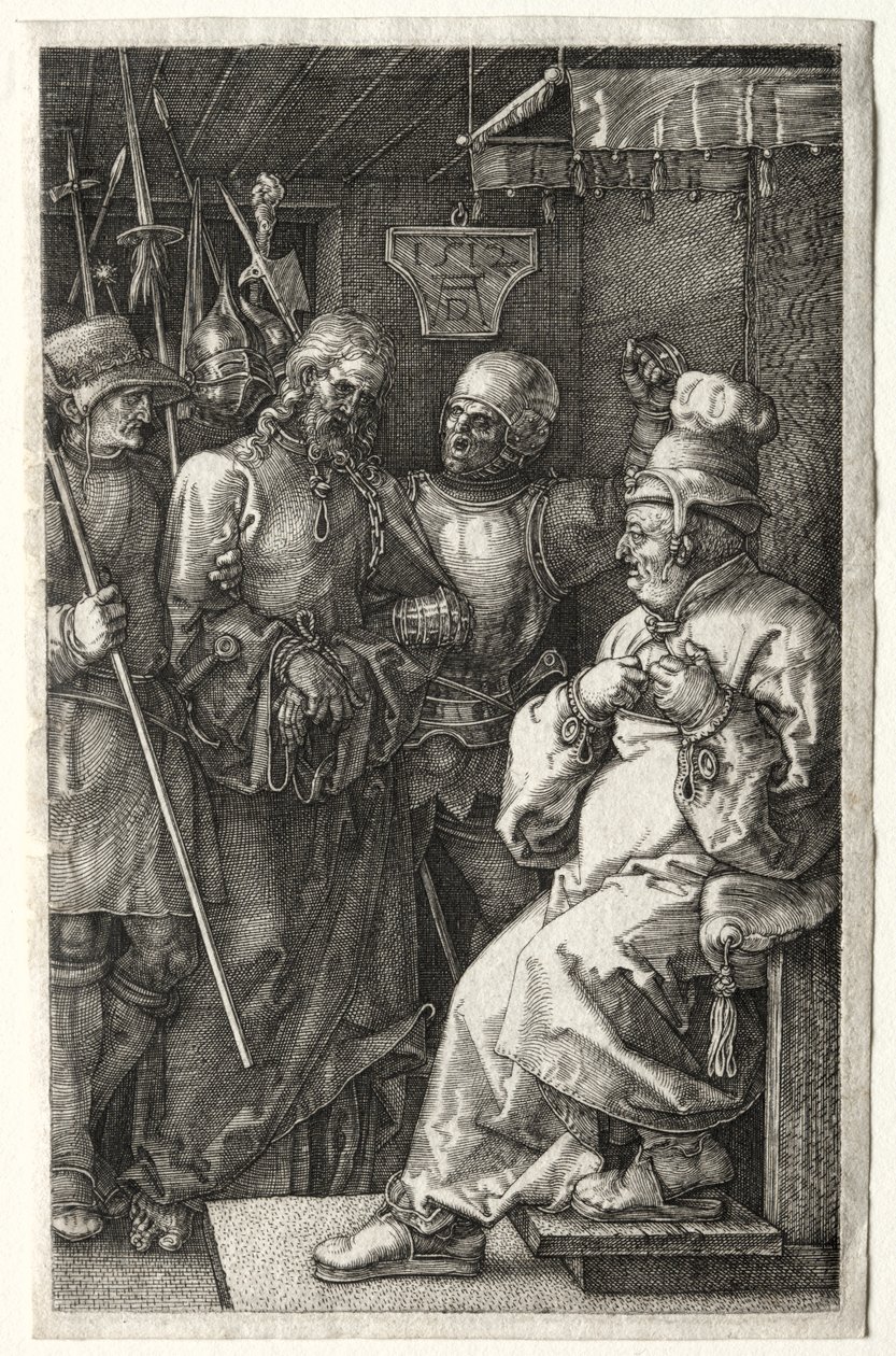 Kristus před Kaifášem od Albrecht Dürer