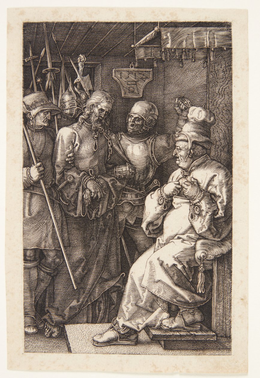 Kristus před Kaifášem od Albrecht Dürer