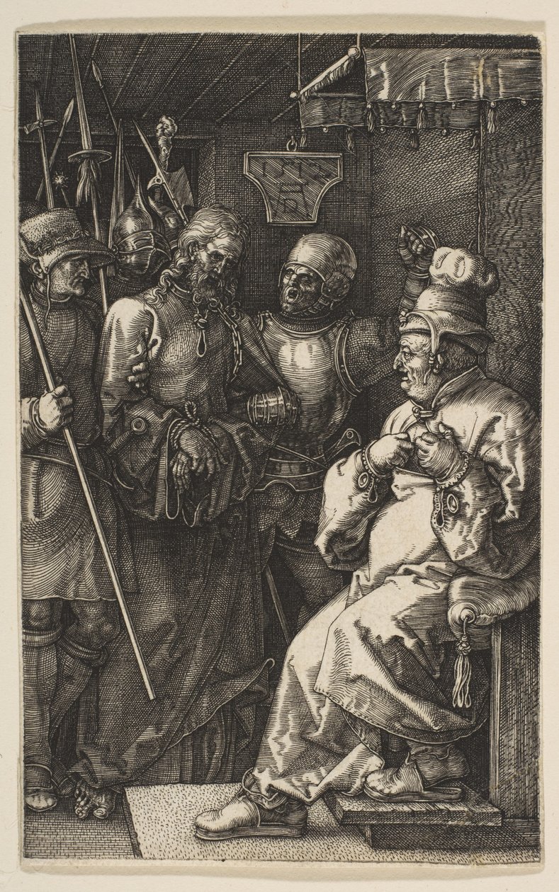 Kristus před Kaifášem od Albrecht Dürer