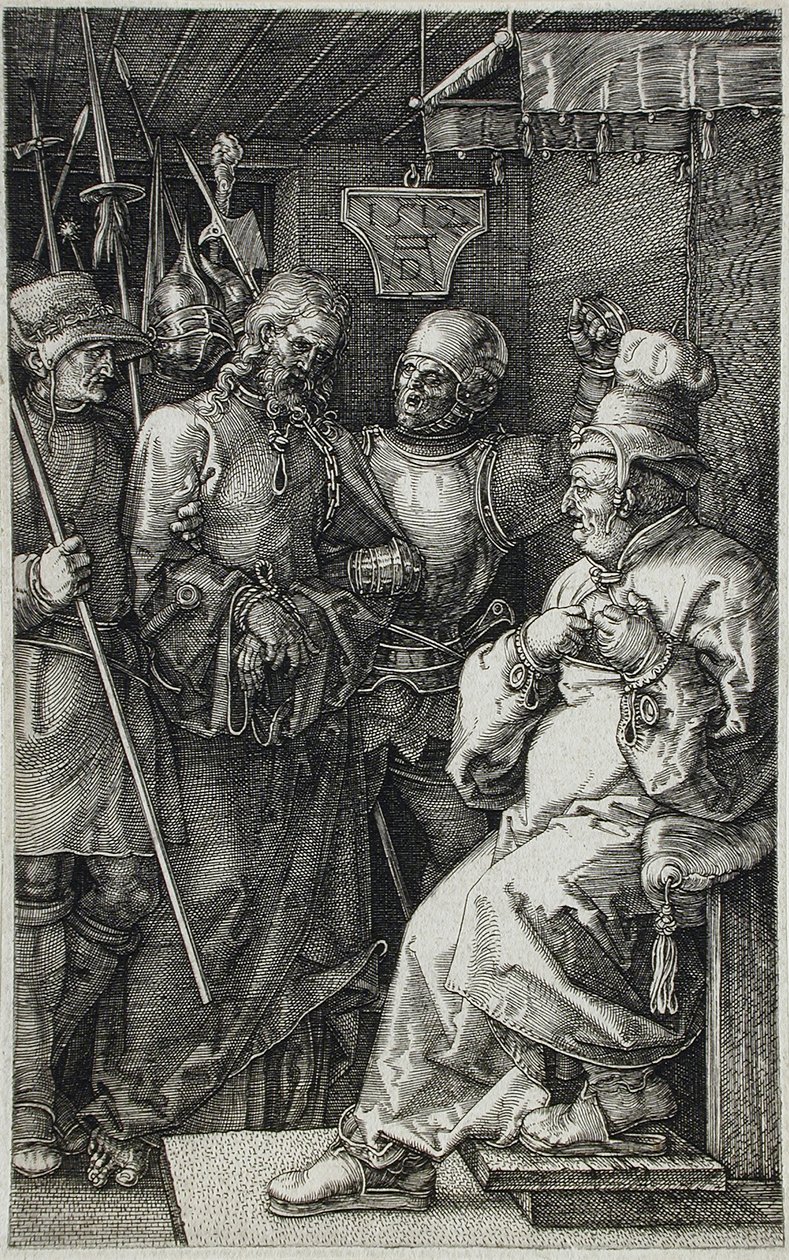 Kristus před Kaifášem od Albrecht Dürer