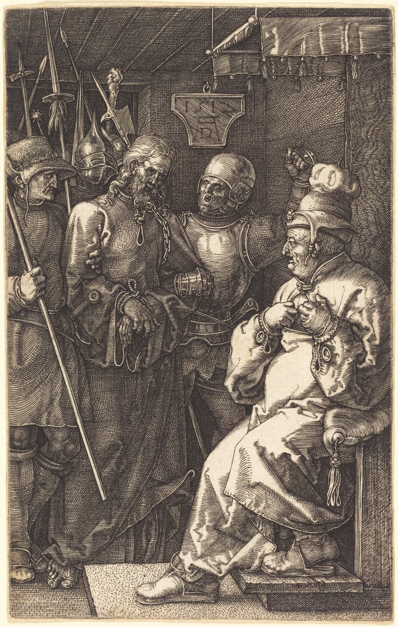 Kristus před Kaifášem od Albrecht Dürer