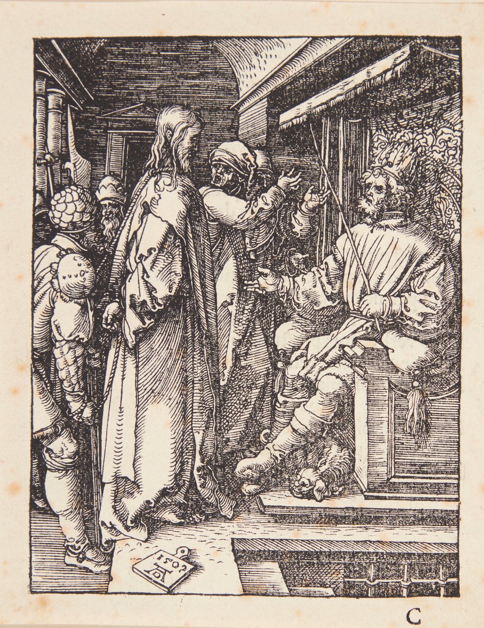 Kristus před Herodem od Albrecht Dürer
