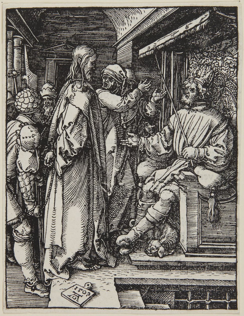 Kristus před Herodem od Albrecht Dürer