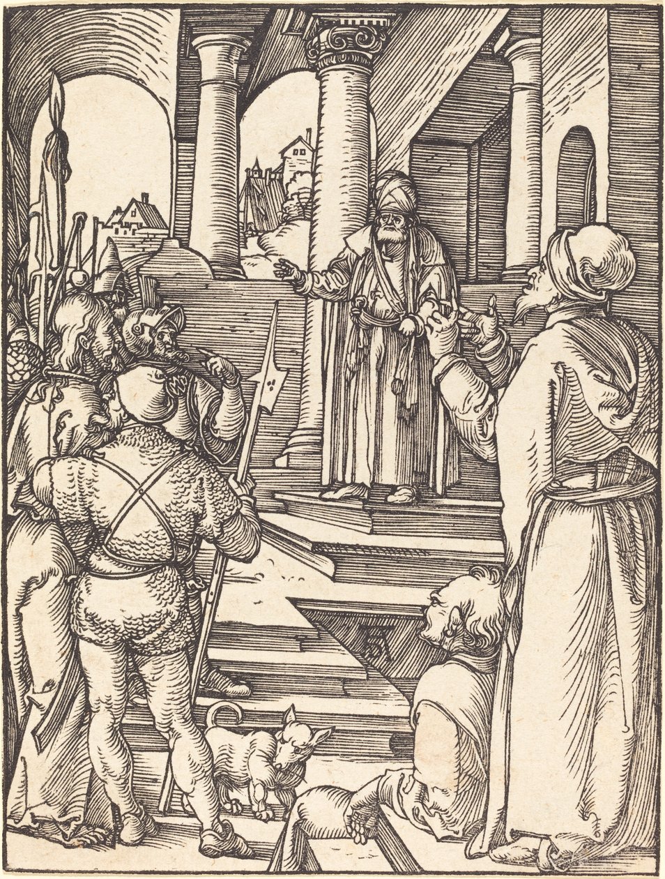 Kristus před Pilátem od Albrecht Dürer