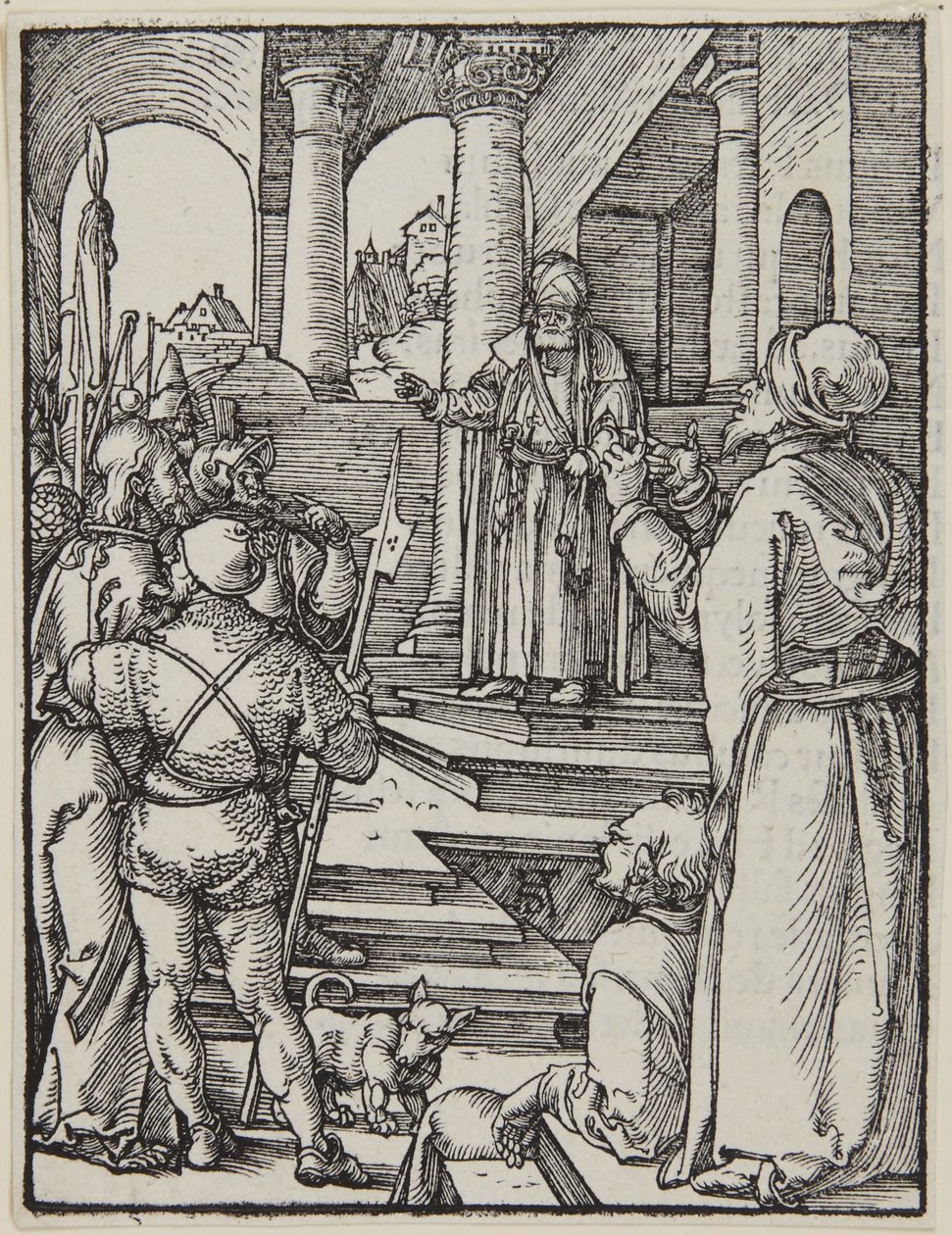 Kristus před Pilátem od Albrecht Dürer
