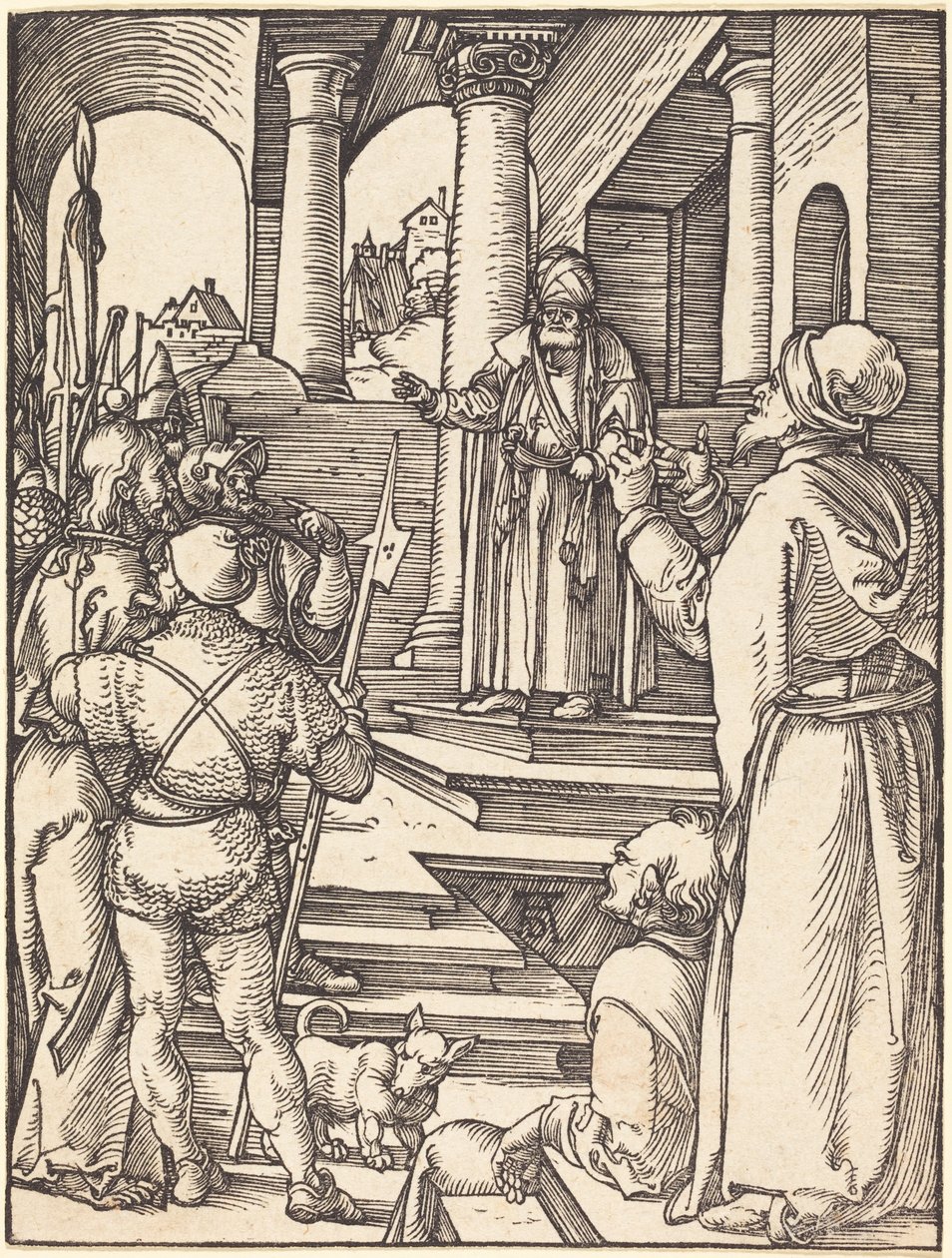 Kristus před Pilátem od Albrecht Dürer