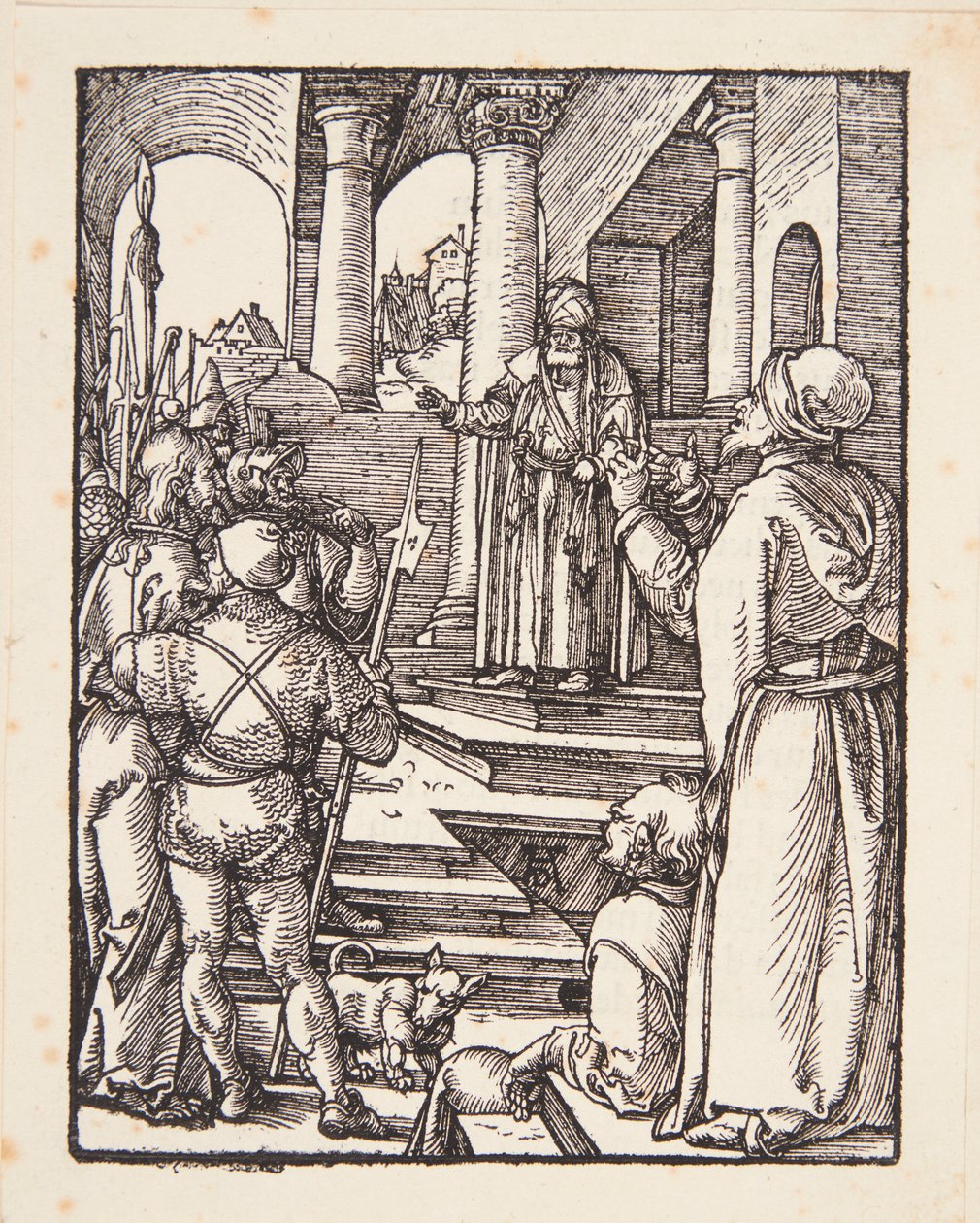Kristus před Pilátem od Albrecht Dürer