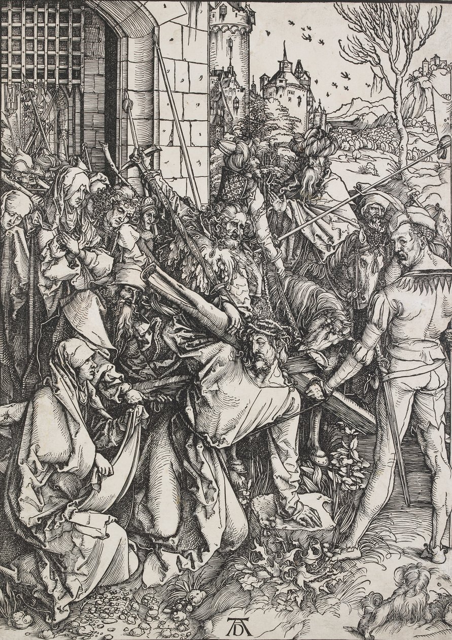 Kristus nesoucí kříž, 1498-1499 od Albrecht Dürer