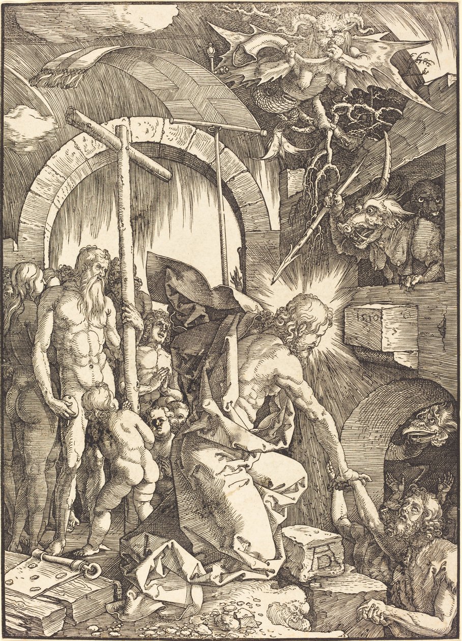 Kristus v limbu od Albrecht Dürer