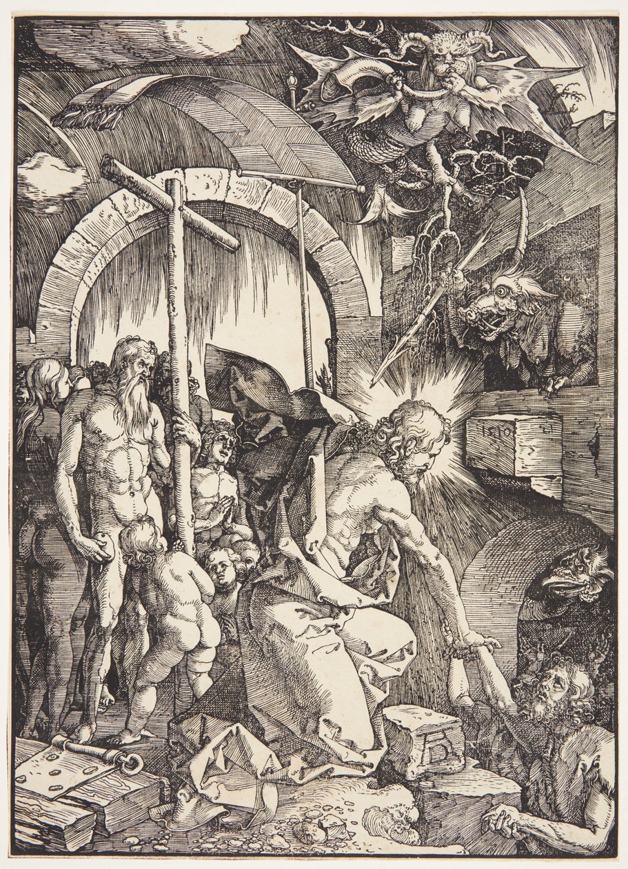 Kristus v limbu od Albrecht Dürer