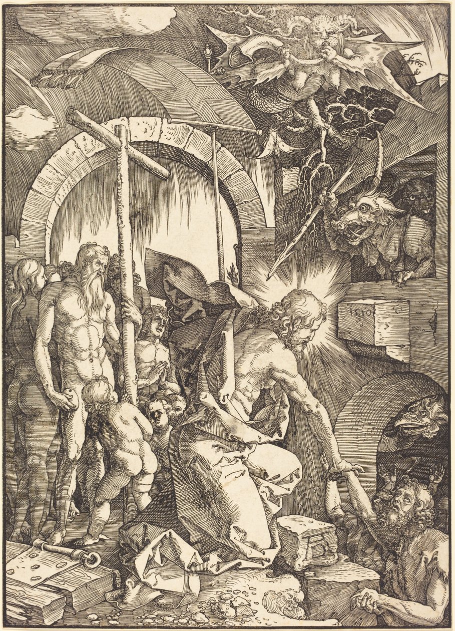 Kristus v limbu od Albrecht Dürer