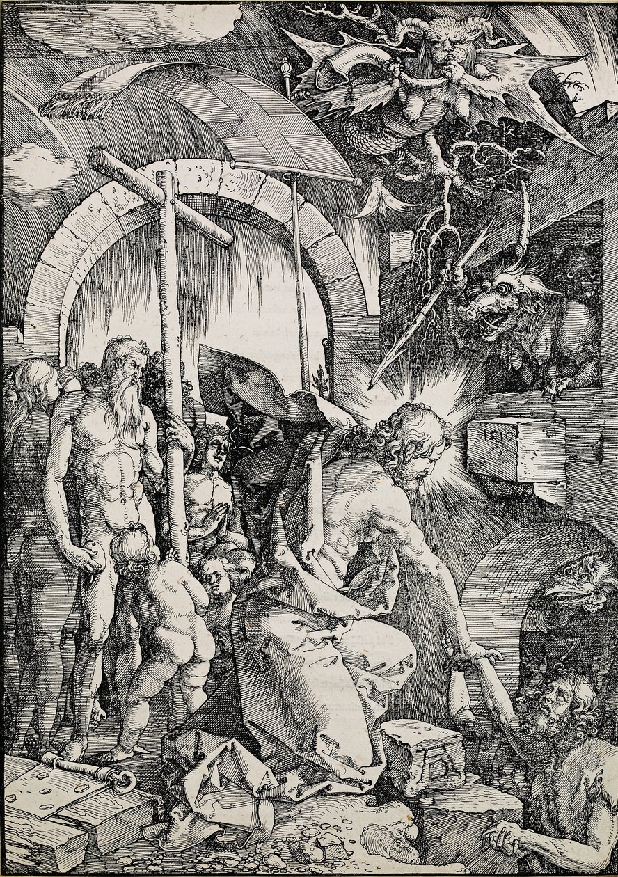 Kristus v limbu, 1510 od Albrecht Dürer