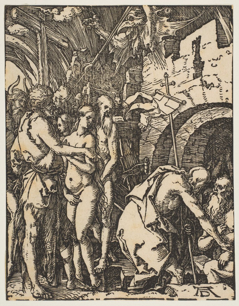 Christ in Limbo, od The Small Passion, ca. 1509. od Albrecht Dürer
