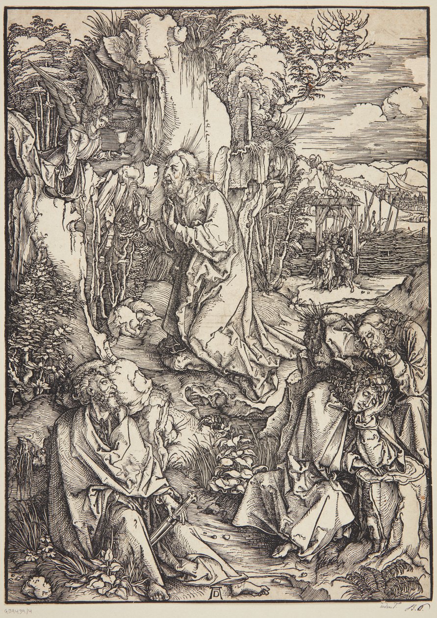 Kristus z Olivetské hory od Albrecht Dürer