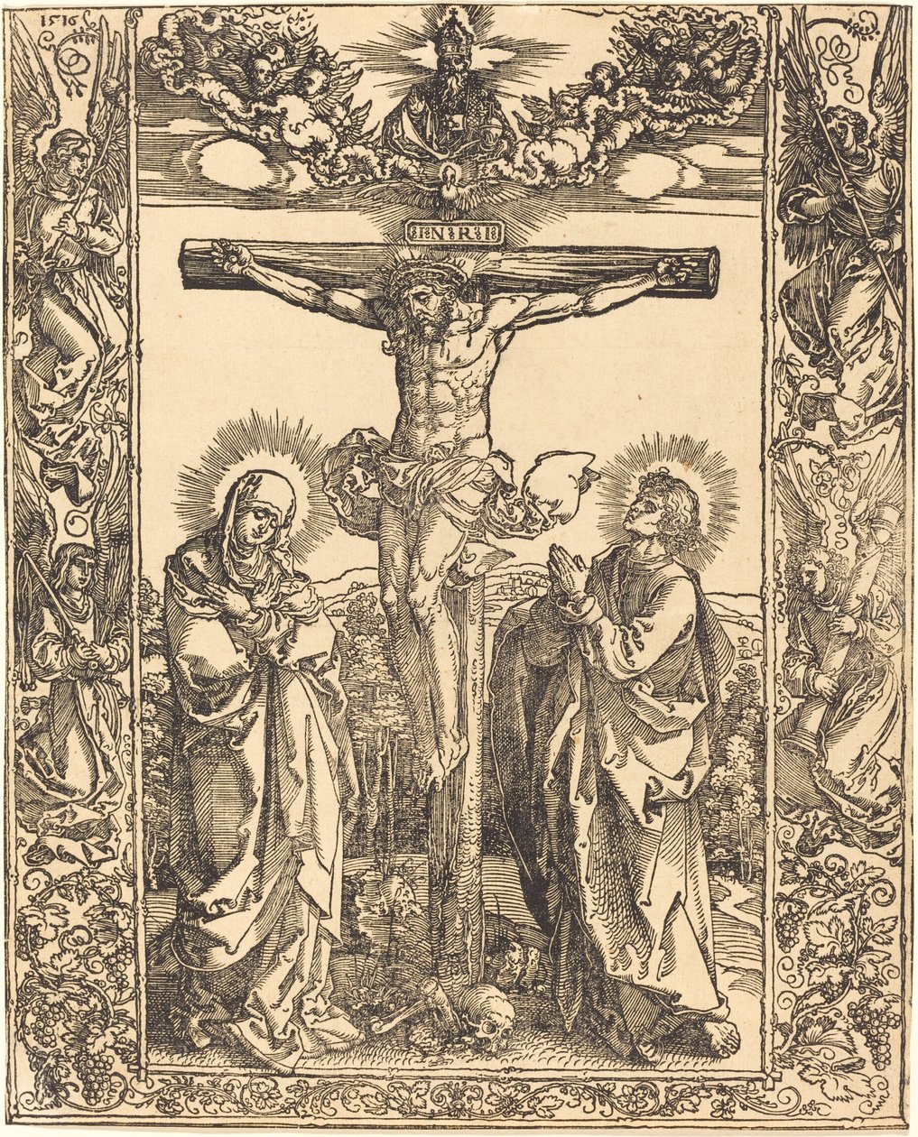 Kristus na kříži od Albrecht Dürer
