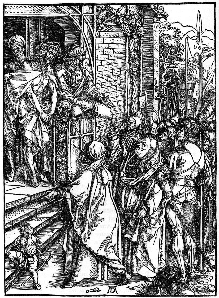 Kristus představen lidem, 1498, 1936 od Albrecht Dürer