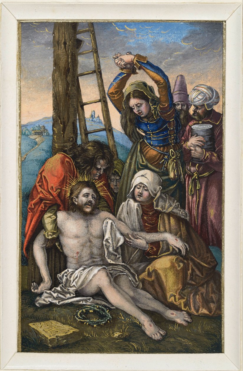 Oplakávání Krista od Albrecht Dürer