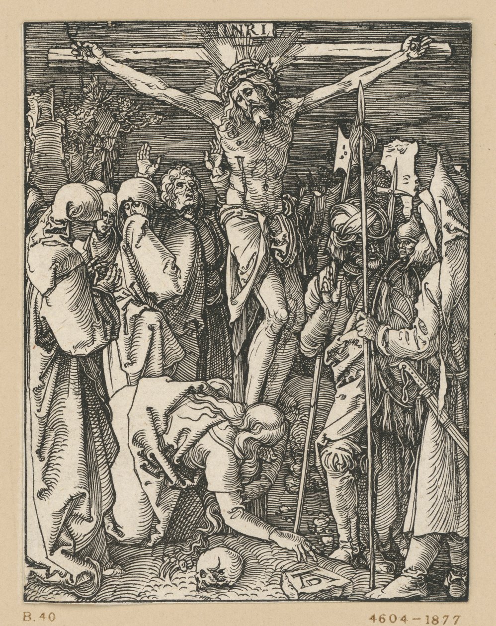 Ukřižování Krista (Malé pašije) od Albrecht Dürer