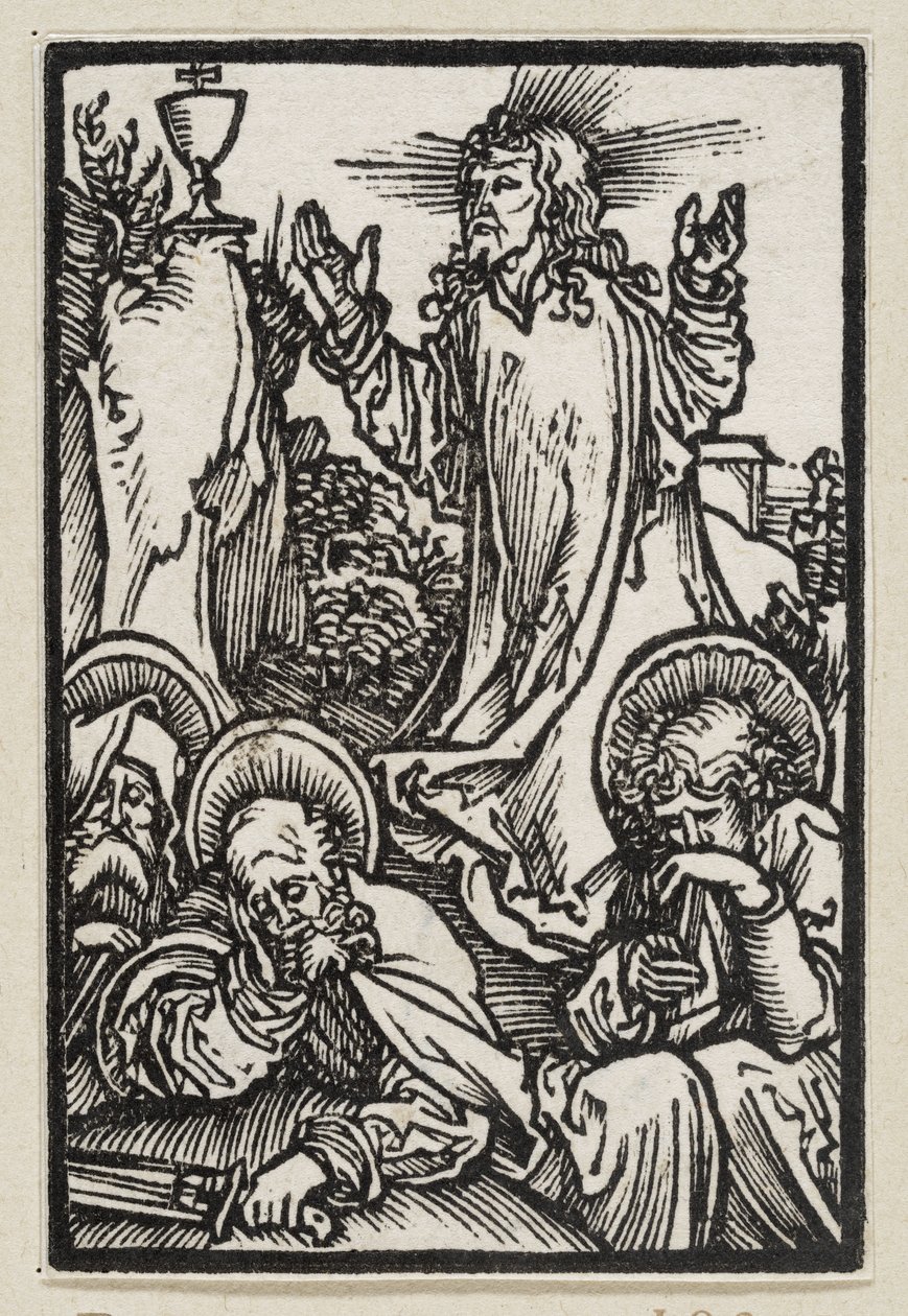 Kristus na Olivové hoře (63 náboženských scén) od Albrecht Dürer