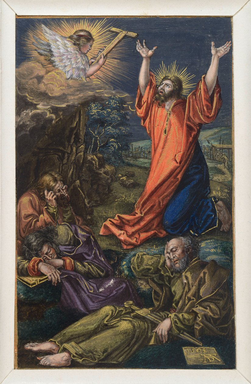 Kristus na Olivové hoře od Albrecht Dürer