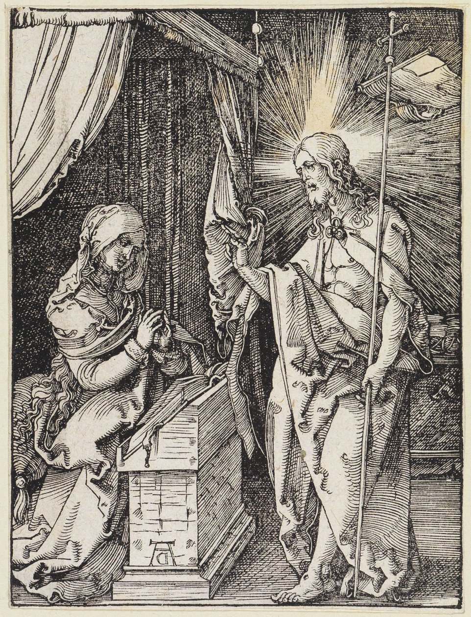 Kristus se zjevuje své matce od Albrecht Dürer