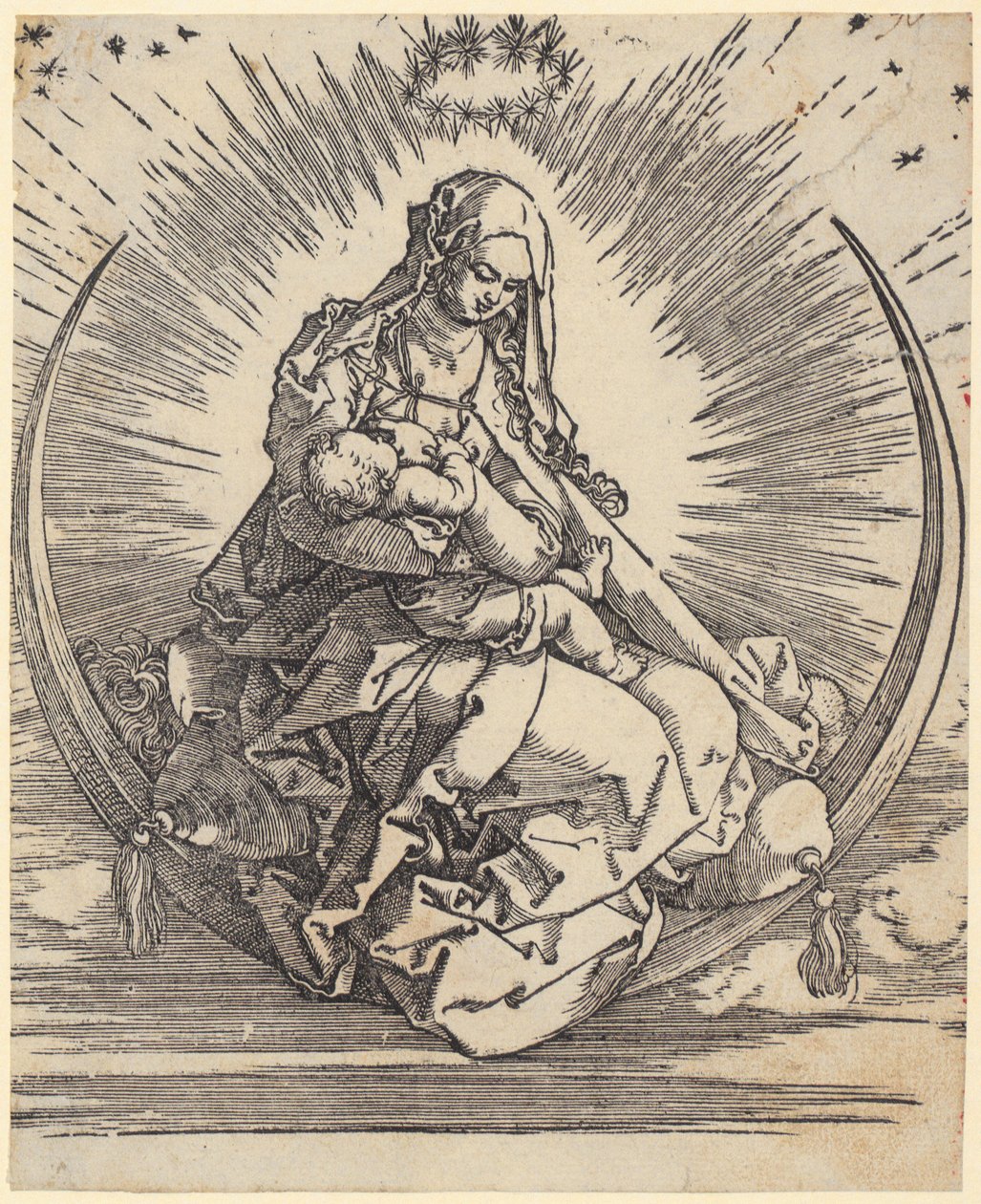 Kristus v předpeklí, list 11 ze série „Velké pašije“ od Albrecht Dürer