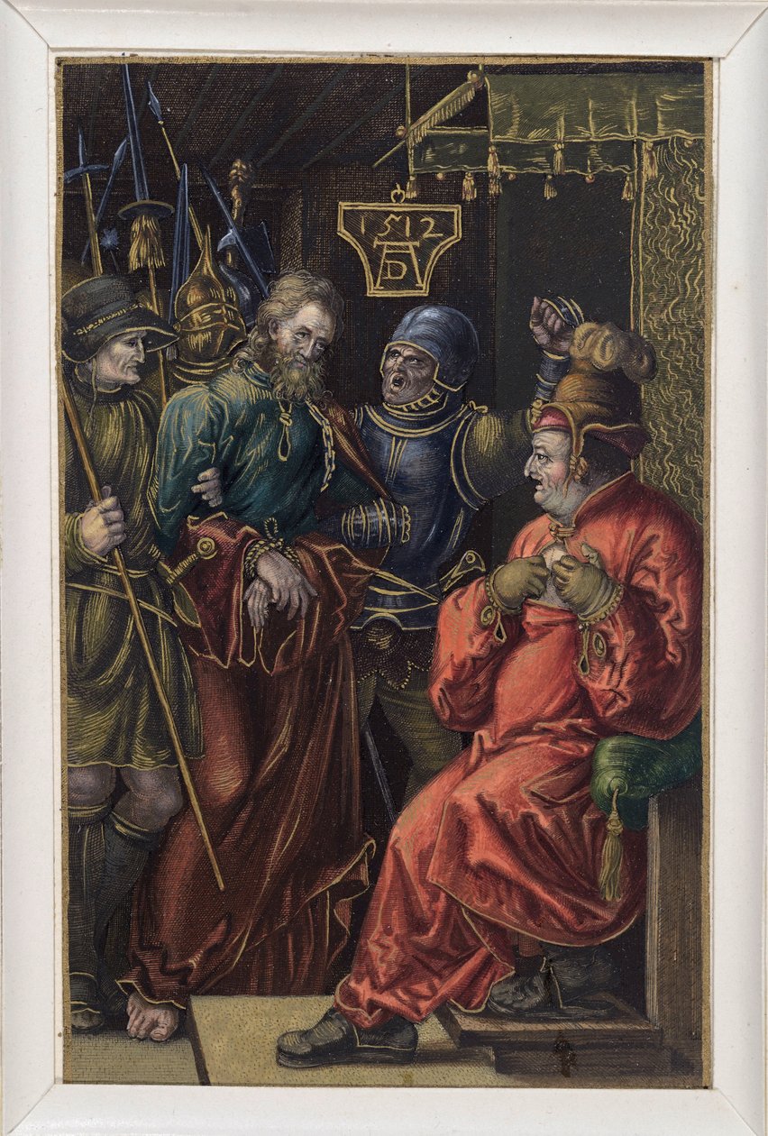 Kristus před Kaifášem od Albrecht Dürer