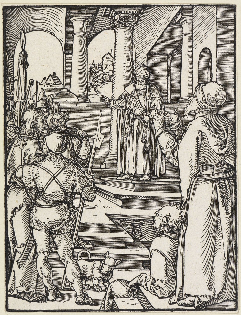 Kristus před Pilátem od Albrecht Dürer