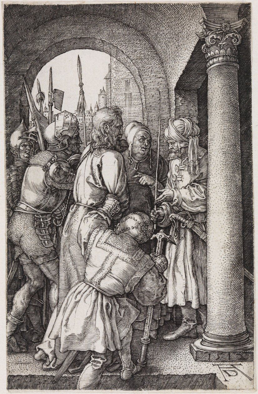 Kristus před Pilátem od Albrecht Dürer