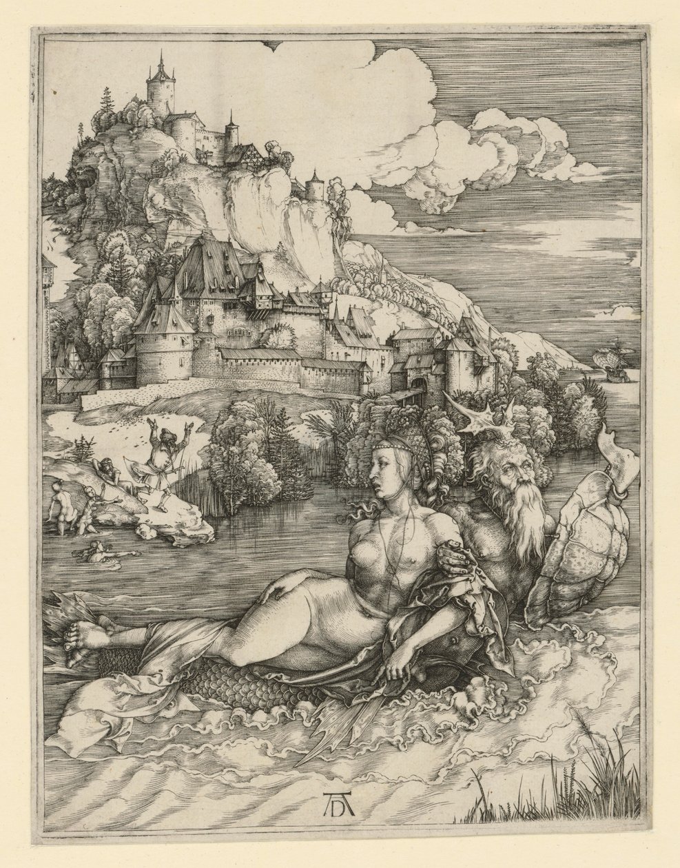 Mořská obluda od Albrecht Dürer